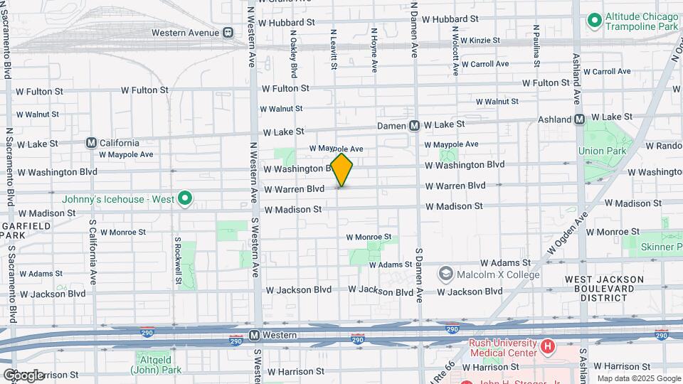 2155 W Warren Blvd Map and Location Details