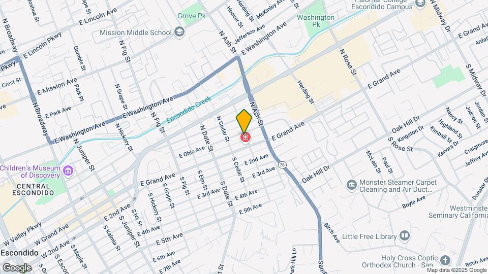 131-141 N Beech St Mapa y Detalles de la Ubicación