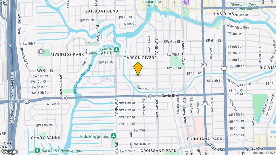 620 SW 10th St Map and Location Details