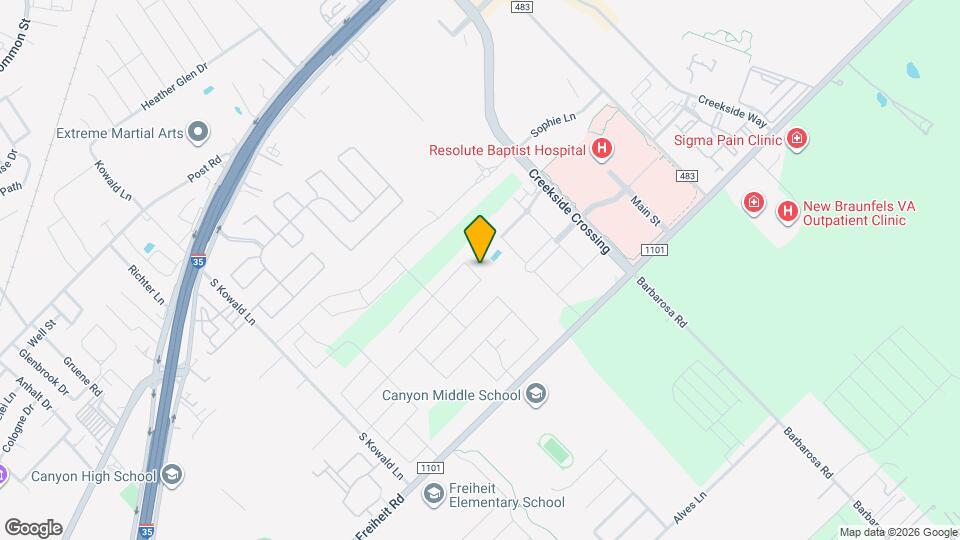 601 Lost Pond Map and Location Details