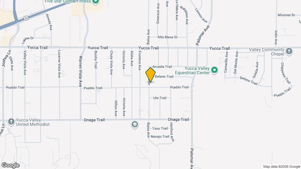 7495 Balsa Ave Map and Location Details