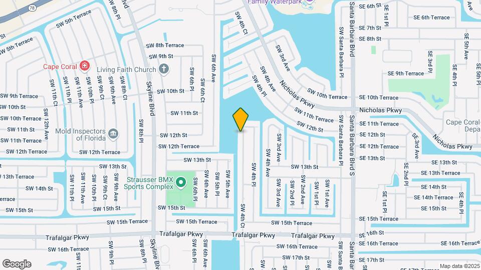 1210 SW 4th Ct Map and Location Details