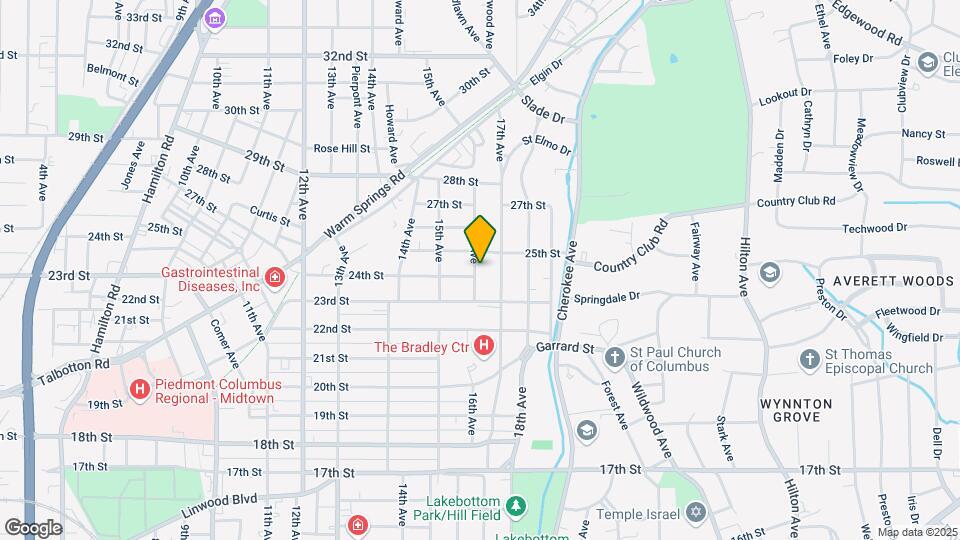 2404 16th Ave Mapa y Detalles de la Ubicación