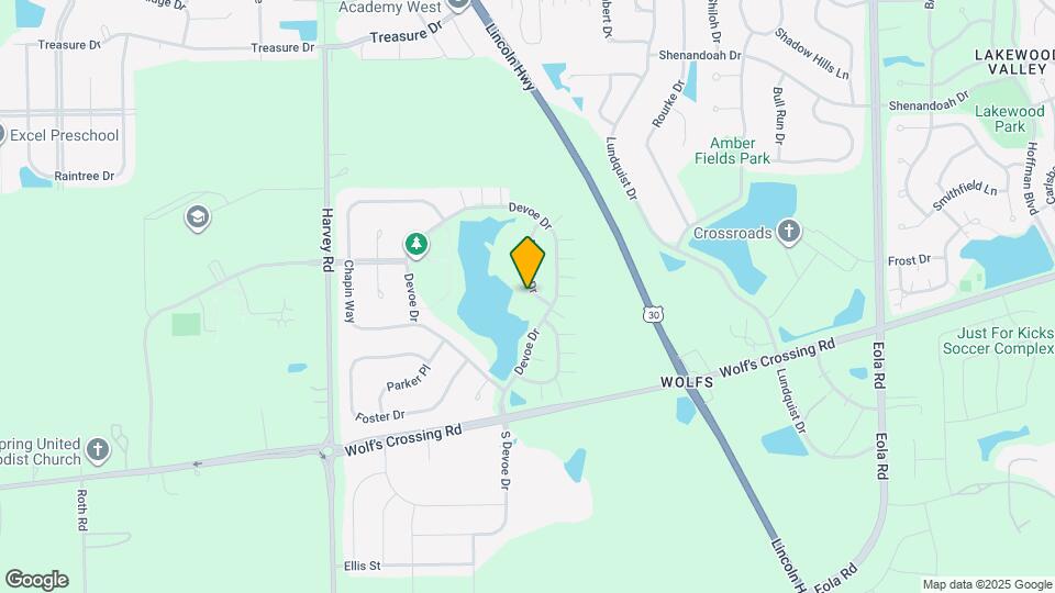 615 Hawley Dr Map and Location Details