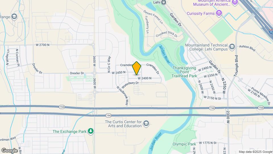 3186 W 2400 N Map and Location Details