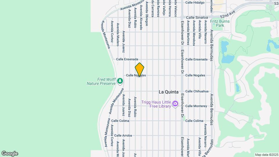 52801 Avenida Alvarado Map and Location Details