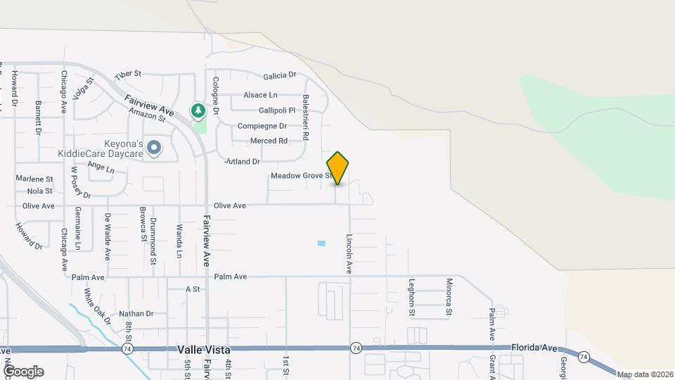 44466 Meadow Grove St Map and Location Details