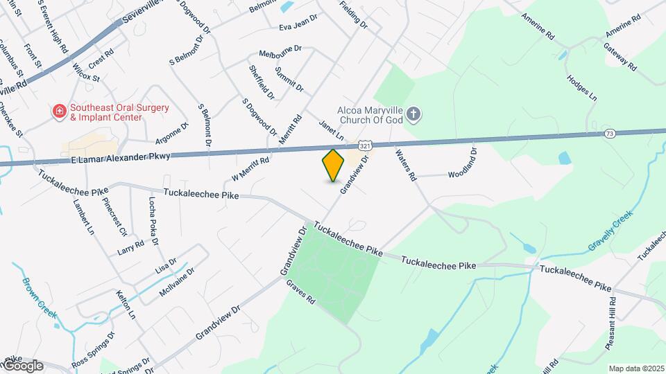 107 Miranda Way Map and Location Details