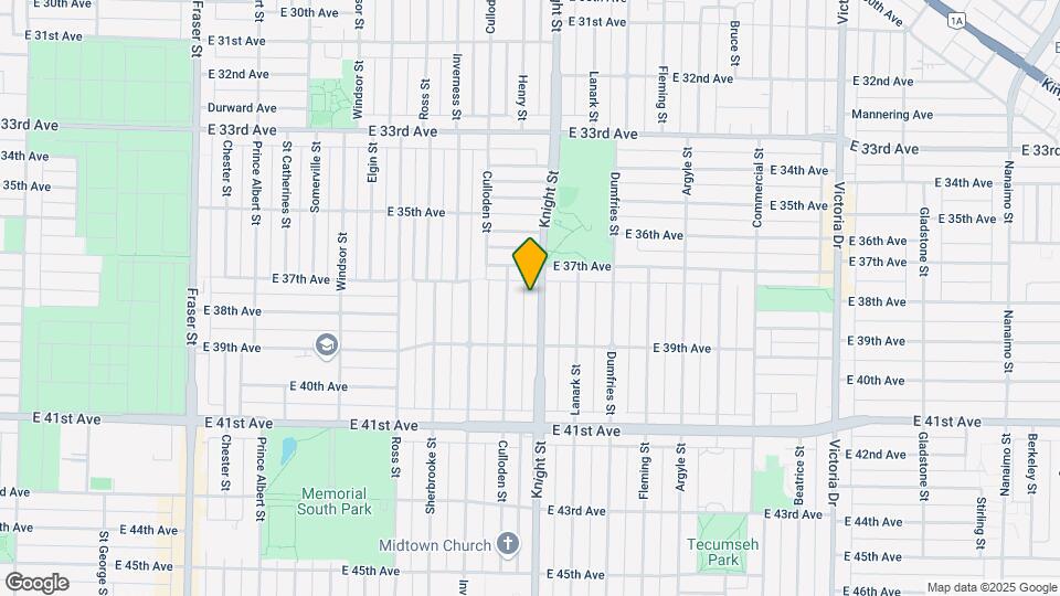 5347 Knight St Map and Location Details