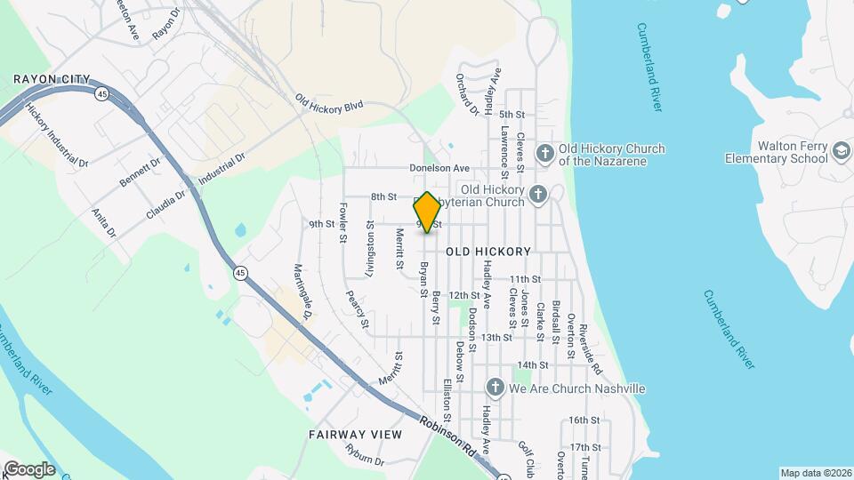 911 Bryan St Map and Location Details