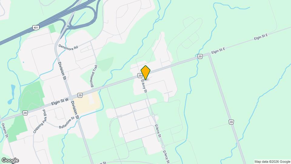 Benart Homes Map and Location Details