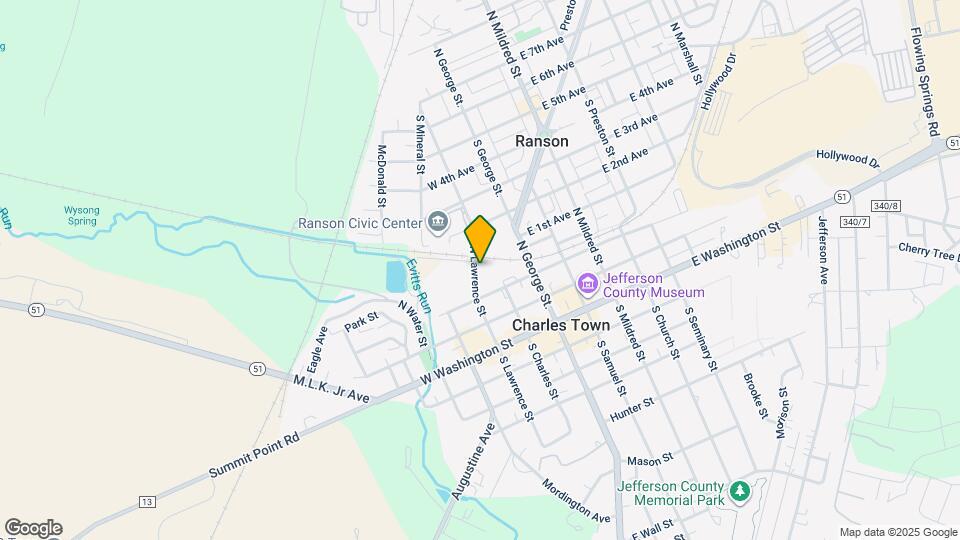 325 N Lawrence St Map and Location Details