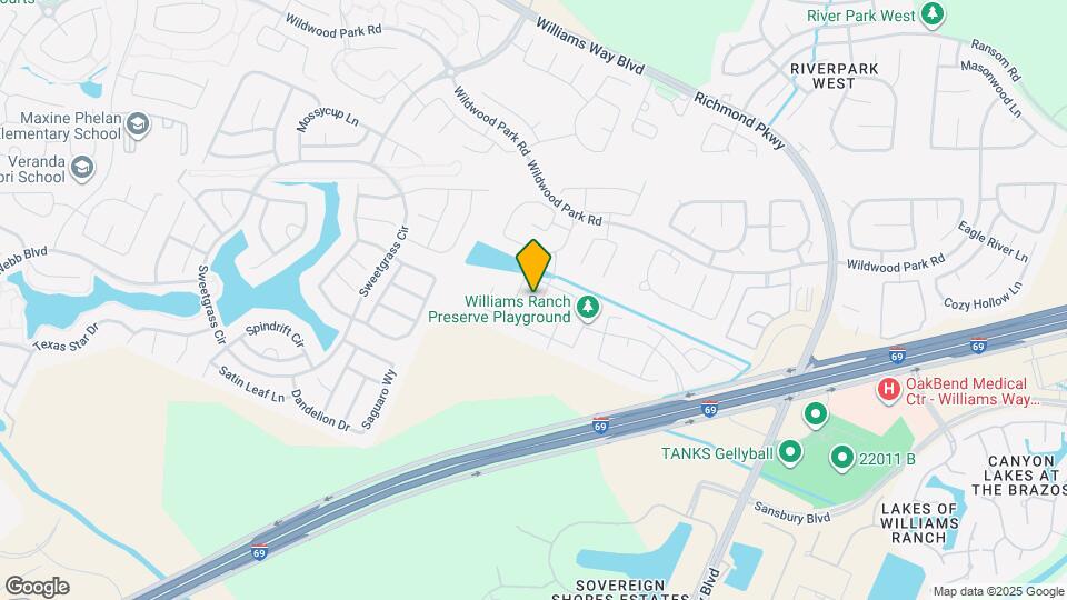 1711 Clifton Hills Ln Map and Location Details