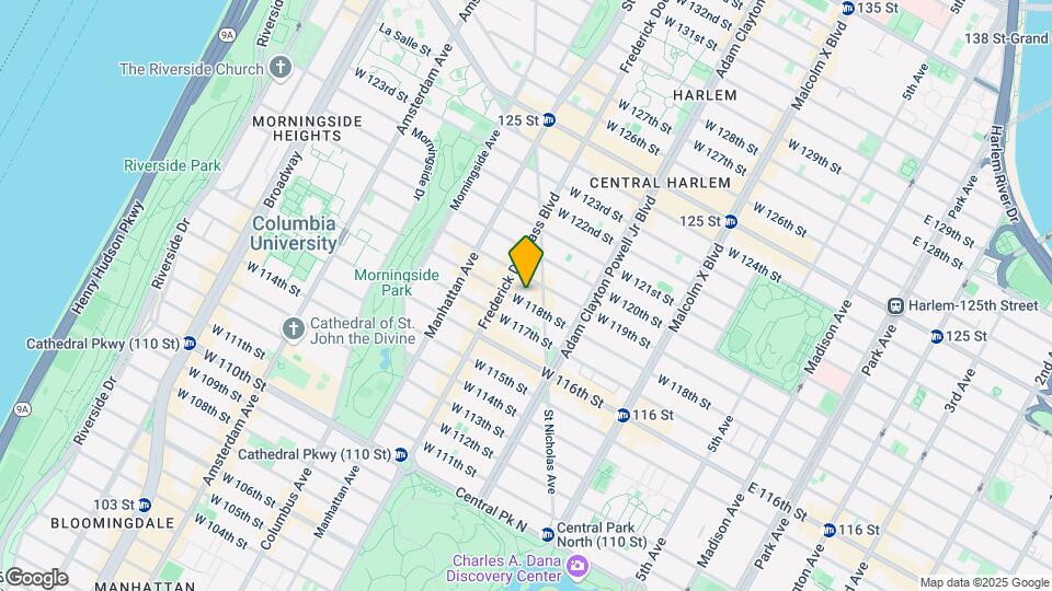 273 W 118th St Map and Location Details
