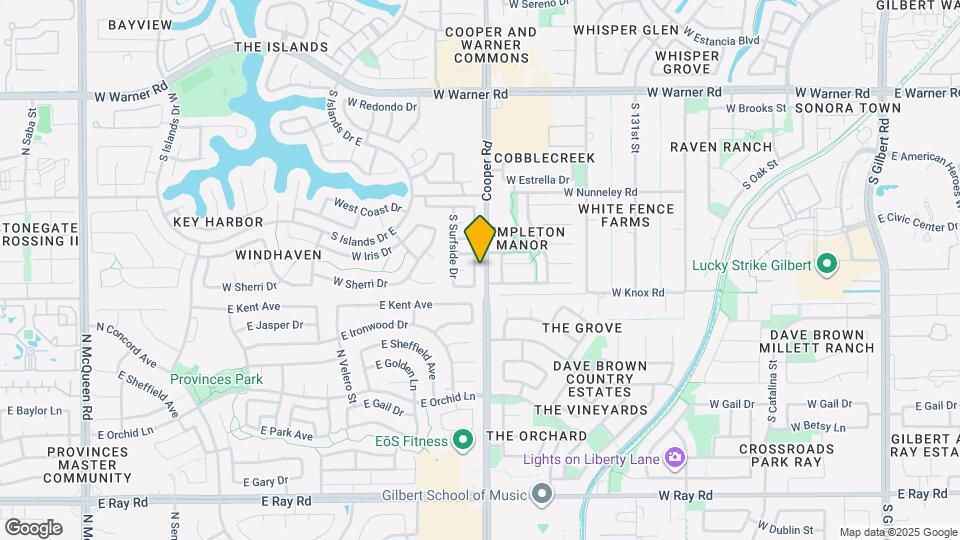 1115 S Tiago Dr Map and Location Details