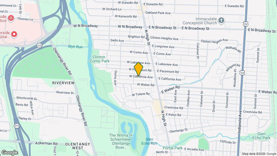 87-89-89 W California Ave Map and Location Details