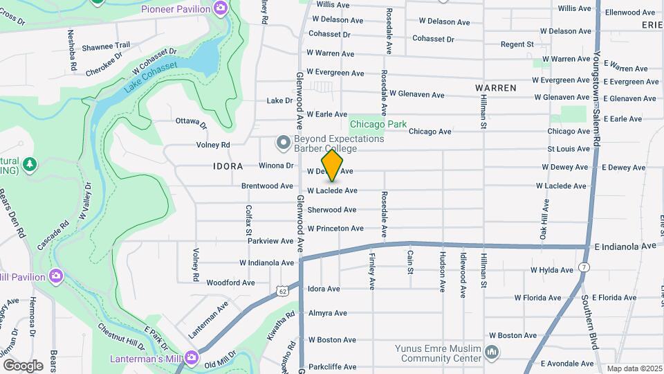 604 W Laclede Ave Map and Location Details