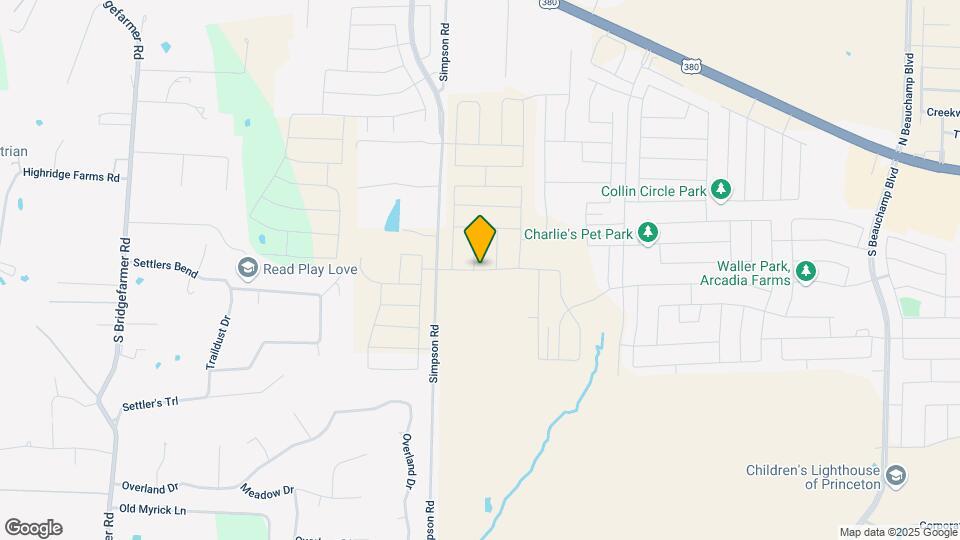 936 Longleaf Ln Map and Location Details