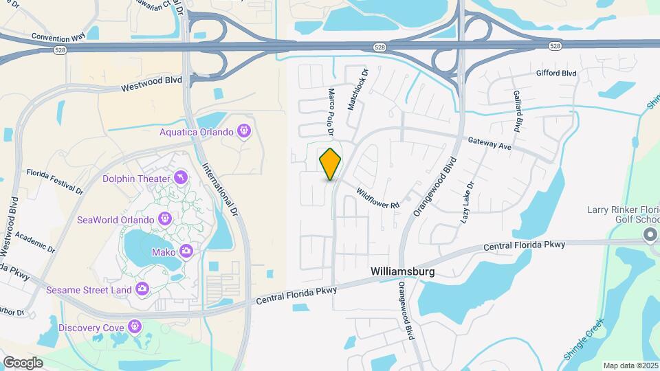 10606 Whitman Cir Map and Location Details