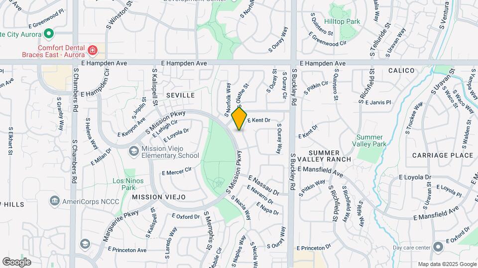 16643 E Kent Dr Map and Location Details