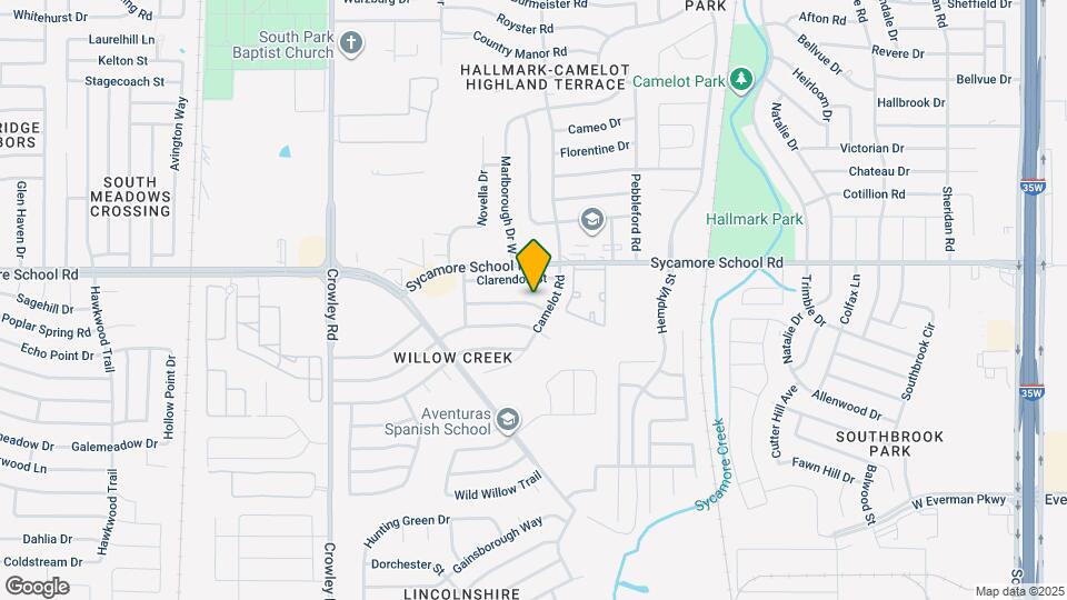 1408 Sunny Glen St Map and Location Details