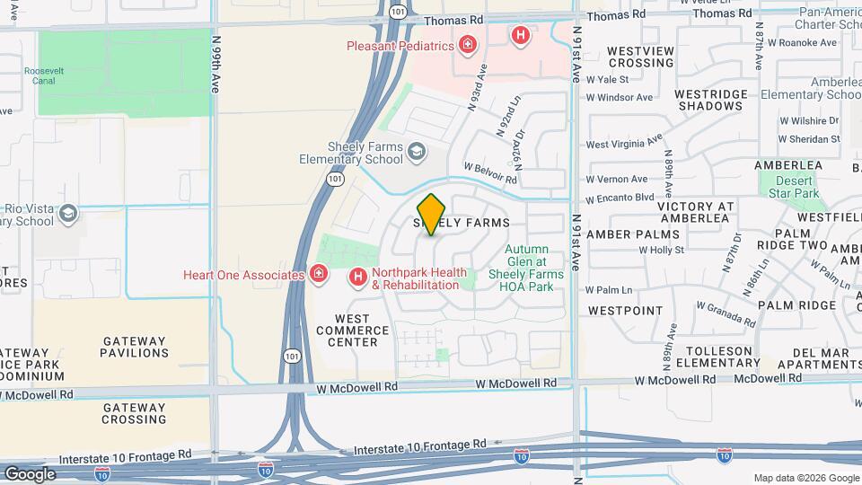 2110 N 94th Ave Map and Location Details
