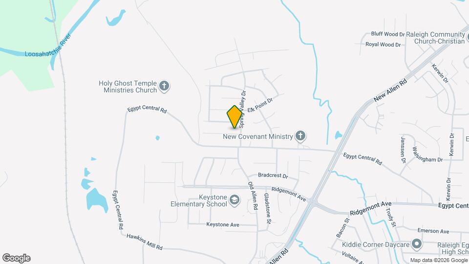 3316 Sweet Springs Dr Map and Location Details