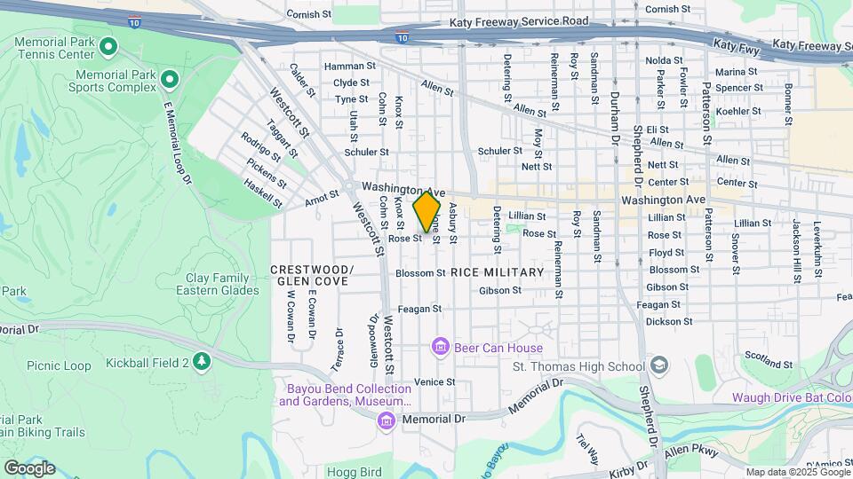 5713 Rose St Map and Location Details