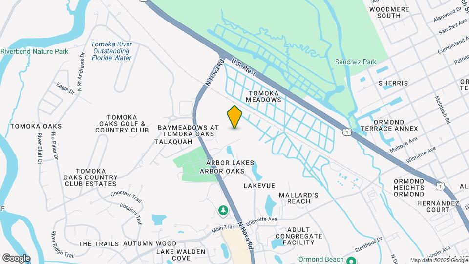 62 Tomoka Meadows Blvd Map and Location Details