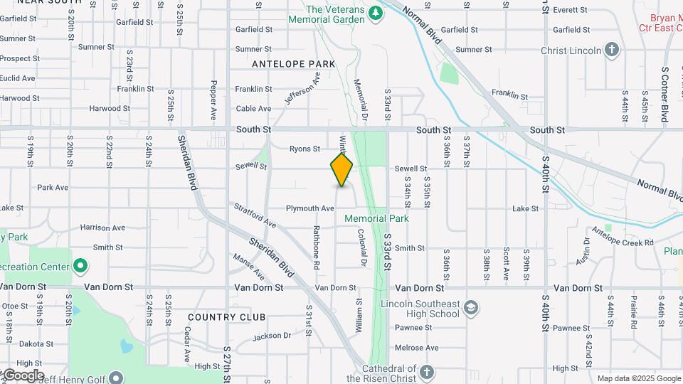 2410 Winthrop Rd Map and Location Details