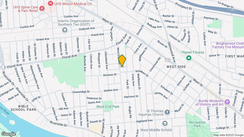 156 West End Ave, Unit 888 Map and Location Details