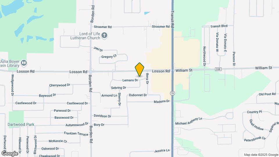 78 Lemans Dr, Unit Second First Floor unit Map and Location Details