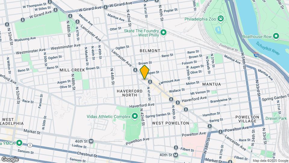 Powelton Heights Map and Location Details