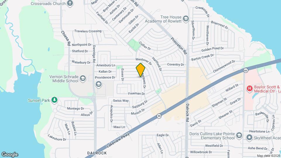 8014 Wilmington Dr Map and Location Details