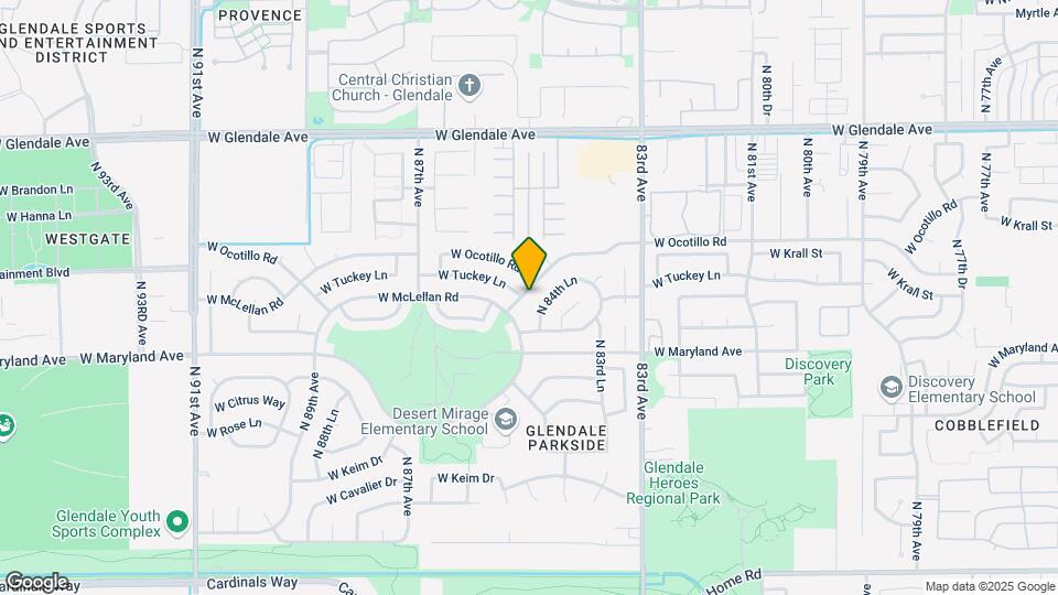 6623 N 85th Ave Map and Location Details