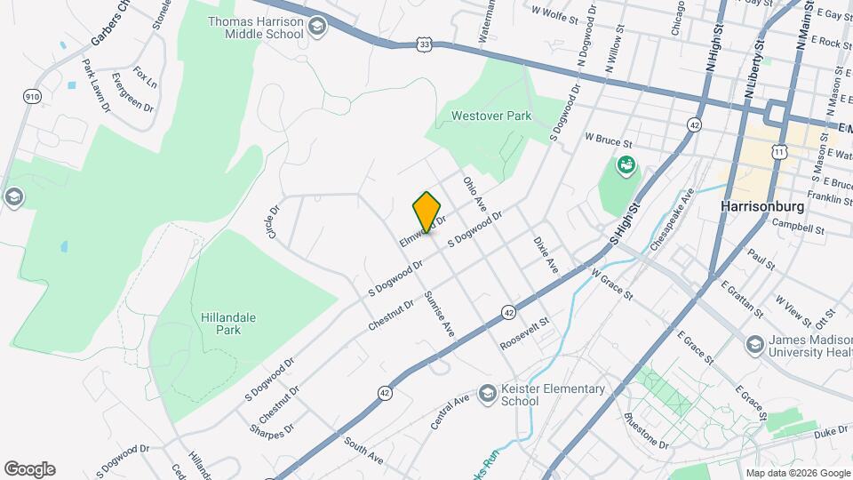 551 Maryland Ave Map and Location Details