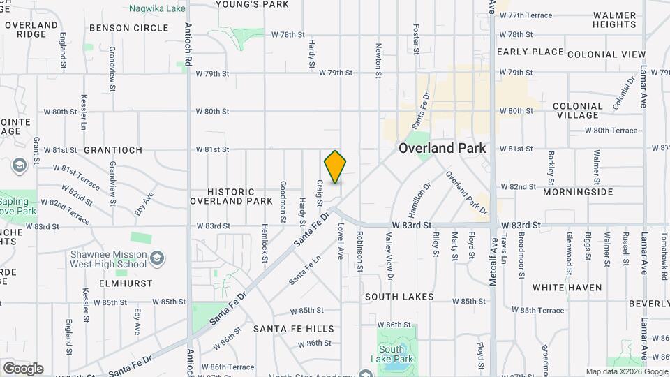 8146 Lowell Ave Map and Location Details