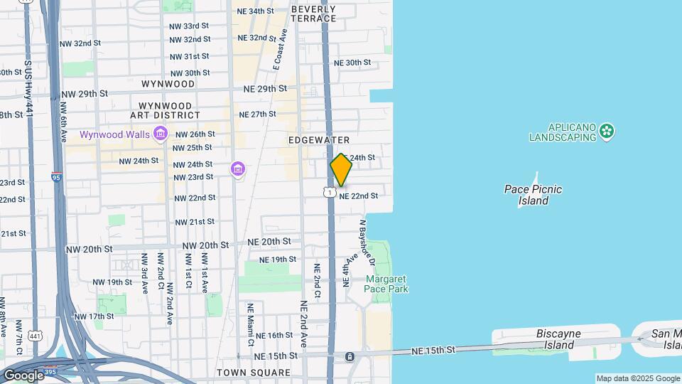 Edgewater Lofts Map and Location Details