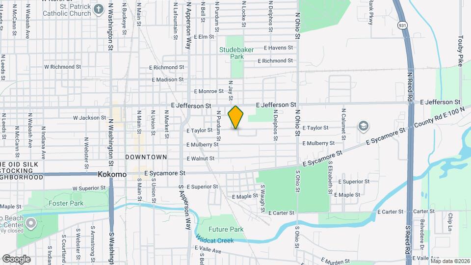 805 E Taylor St Map and Location Details