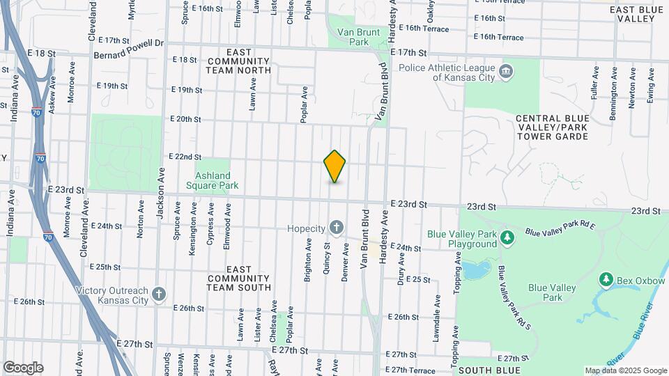 2235 Quincy St Map and Location Details
