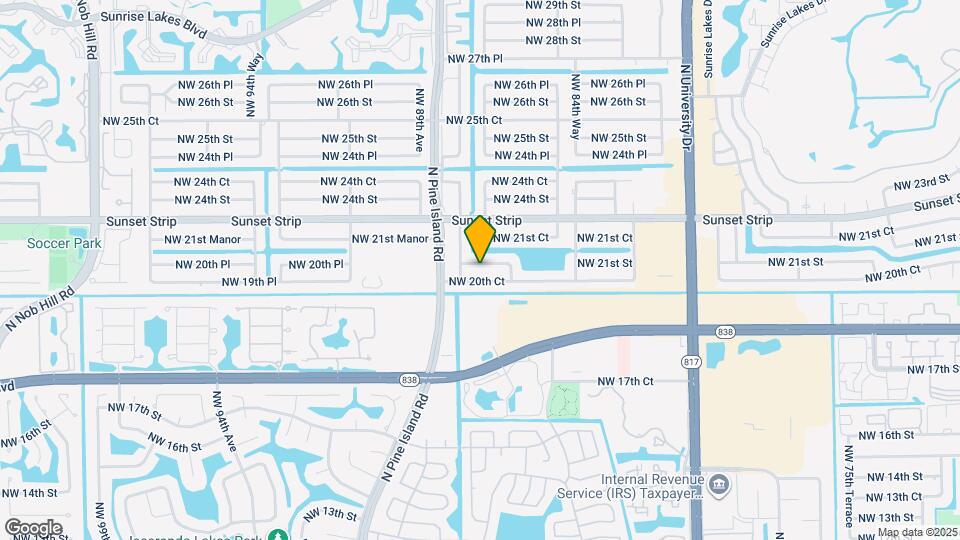 8700 NW 21st St Map and Location Details