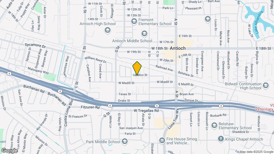 415 Lawton St Mapa y Detalles de la Ubicación