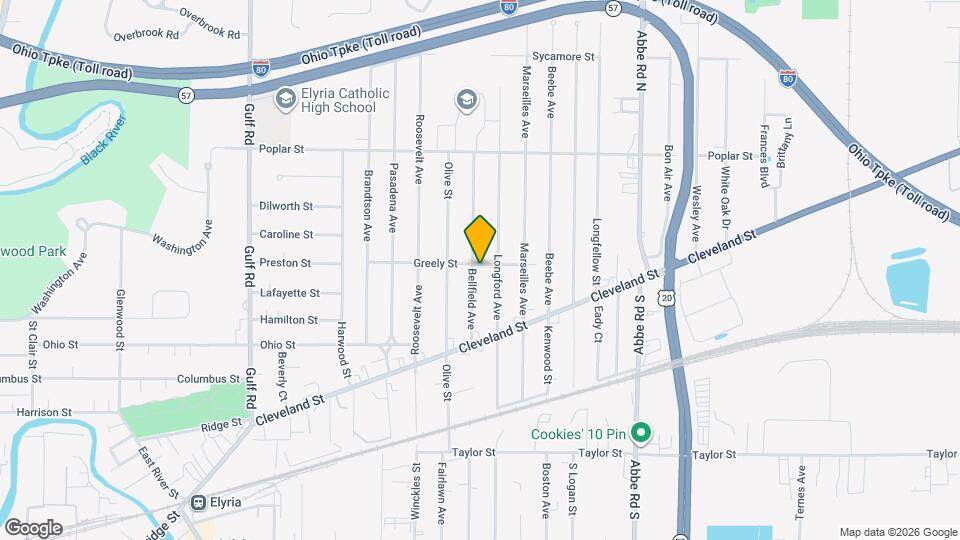 165 Bellfield Ave Map and Location Details