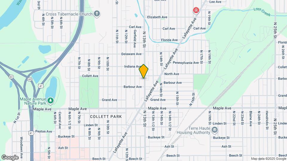 2320 N 13th St Map and Location Details