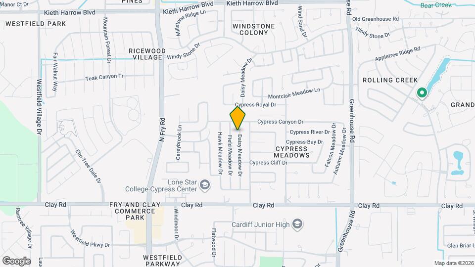 4419 Daisy Meadow Dr Map and Location Details