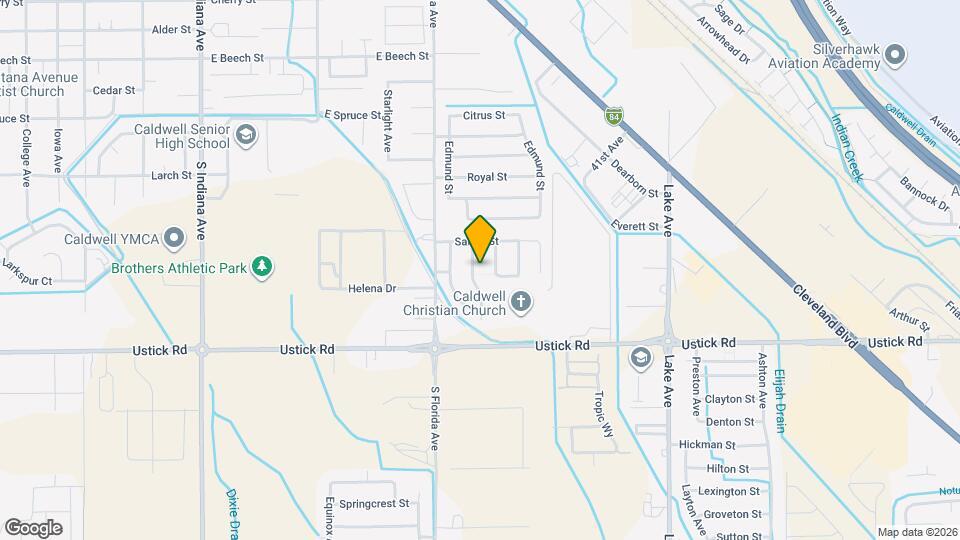 3813 Bismark Ave Map and Location Details