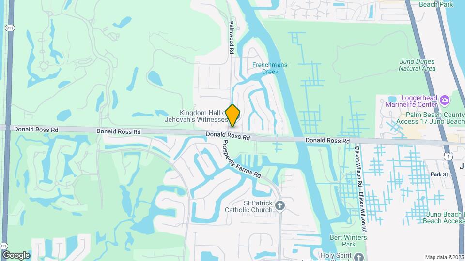 2777 Donald Ross Rd Map and Location Details