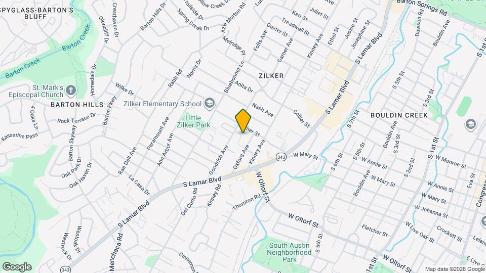 1712 Valeria St Map and Location Details