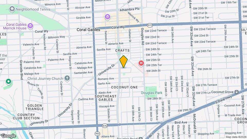 140 Santander Ave Map and Location Details