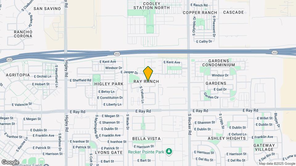3735 E Sheffield Rd Mapa y Detalles de la Ubicación